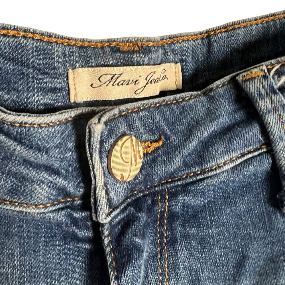 Mavi Women’s Skinny Distressed Blue Denim Jeans Size 30x32 - Picture 4 of 8